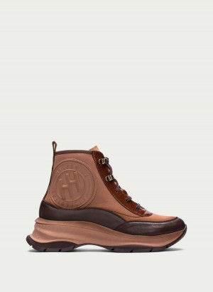 Hispanitas Alaska Női Sportcipő Barna Sárgabarack | BNN645LW