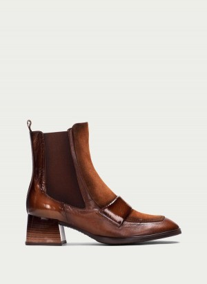 Hispanitas Charlize Női Bokacsizma Sötétbarna | WPE9924BL