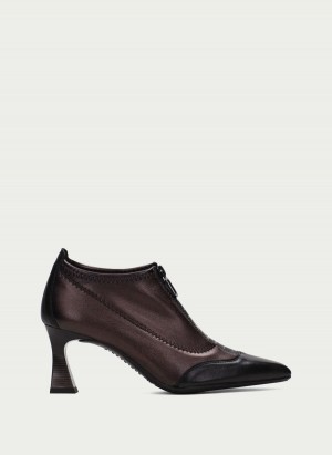 Hispanitas Dalia Női Bakancs Fekete Barna | QIT1273BY