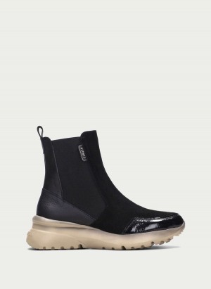 Hispanitas Polinesia Női Bokacsizma Sport Fekete | OHC2280WY