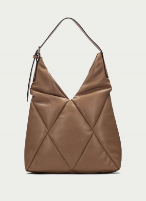 Hispanitas Shopper Női Táskák Barna | XQC8044UG