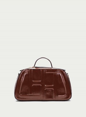 Hispanitas Shoulder Női Táskák Barna | DUF6686YN