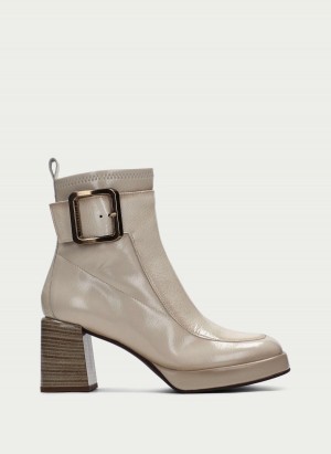 Hispanitas Tokio Női Bokacsizma Fehér | FQW3846TQ