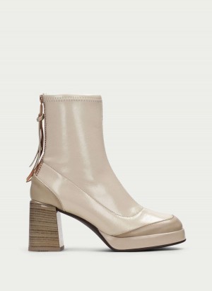 Hispanitas Tokio Női Bokacsizma Fehér | LLV3972IO