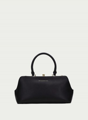 Hispanitas Top Handle Női Kézitáska Fekete | WLO9757KP