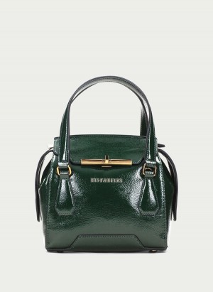 Hispanitas Top Handle Női Kézitáska Zöld | EON747YE