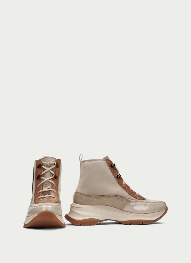 Hispanitas Alaska Női Bokacsizma Sport Fehér | QRV2886EC