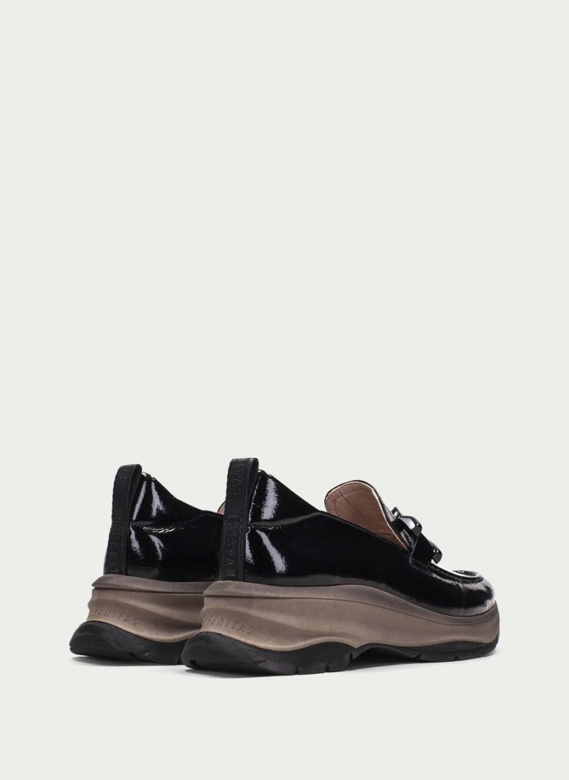 Hispanitas Alaska Női Loafers Fekete | LQC4627FK