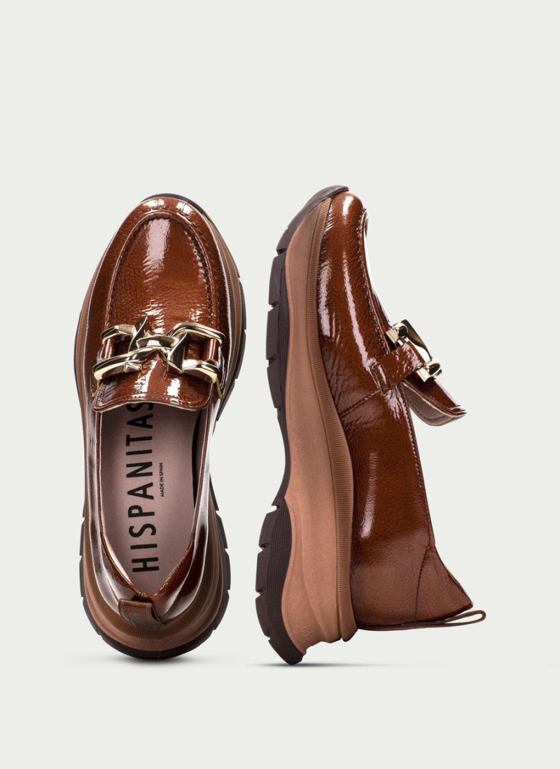 Hispanitas Alaska Női Loafers Sötétbarna | SQZ1655SY