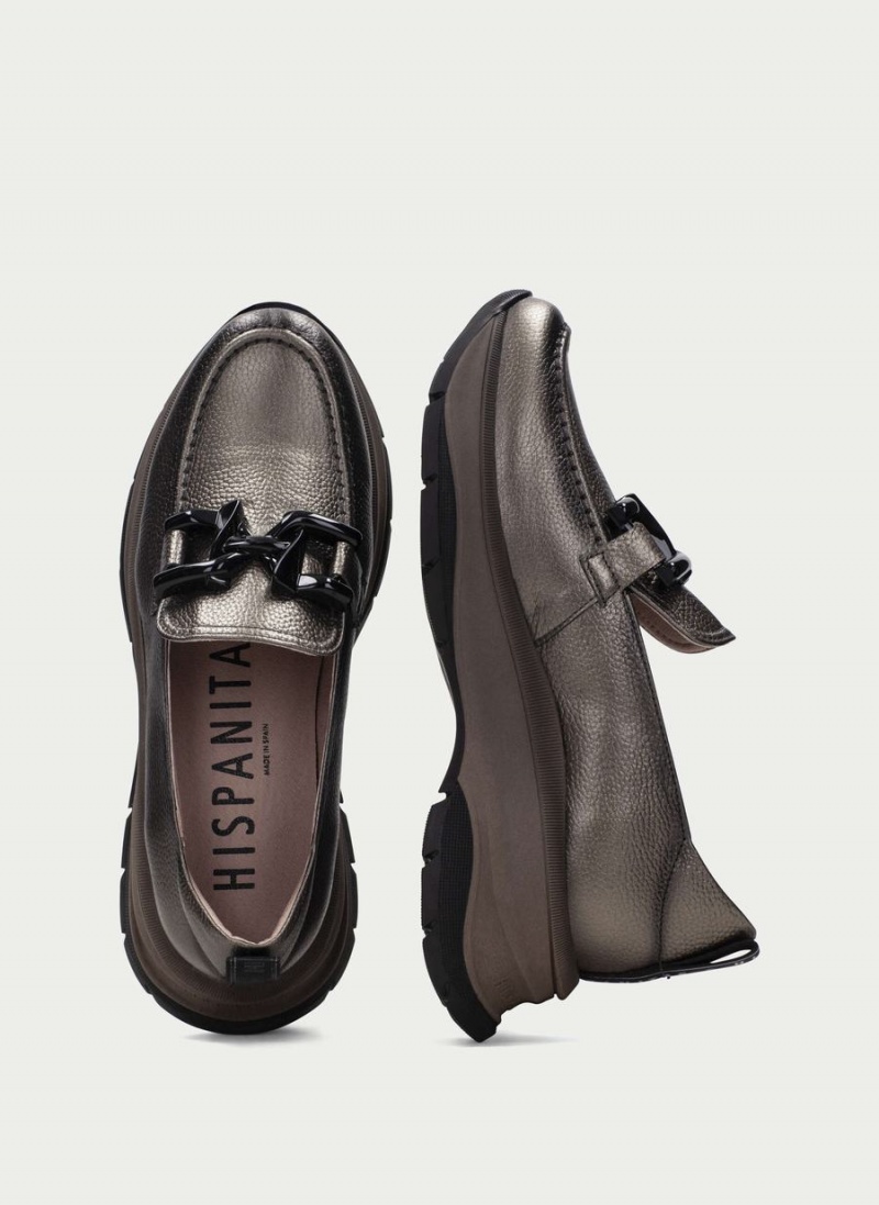 Hispanitas Alaska Női Loafers Titán | WDM3717TL