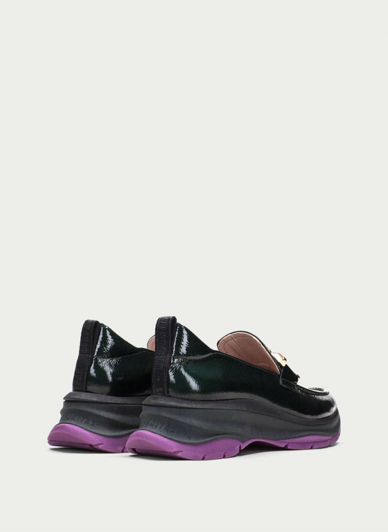 Hispanitas Alaska Női Loafers Zöld | UJT3345ME