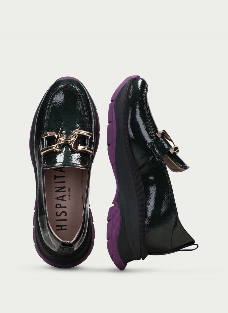 Hispanitas Alaska Női Loafers Zöld | UJT3345ME