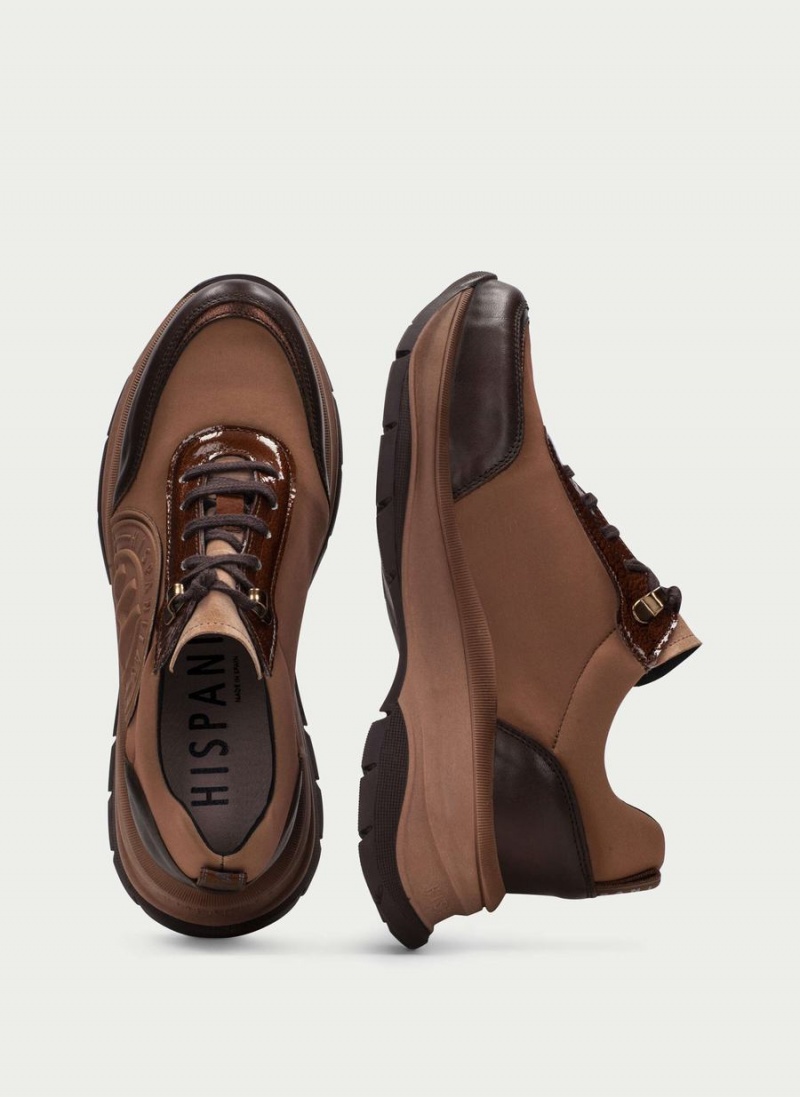 Hispanitas Alaska Női Sportcipő Barna Sárgabarack | DJW7768QP