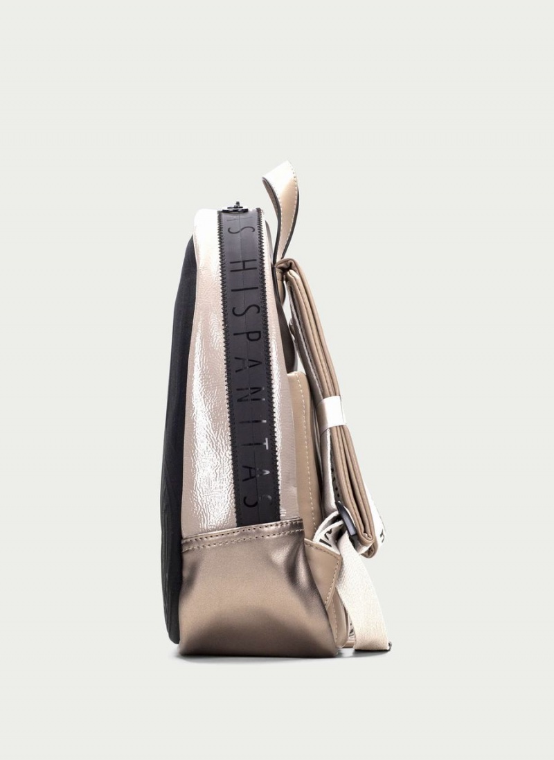 Hispanitas Backpack Női Táskák Fekete Szürke Barna | CYJ2727AV