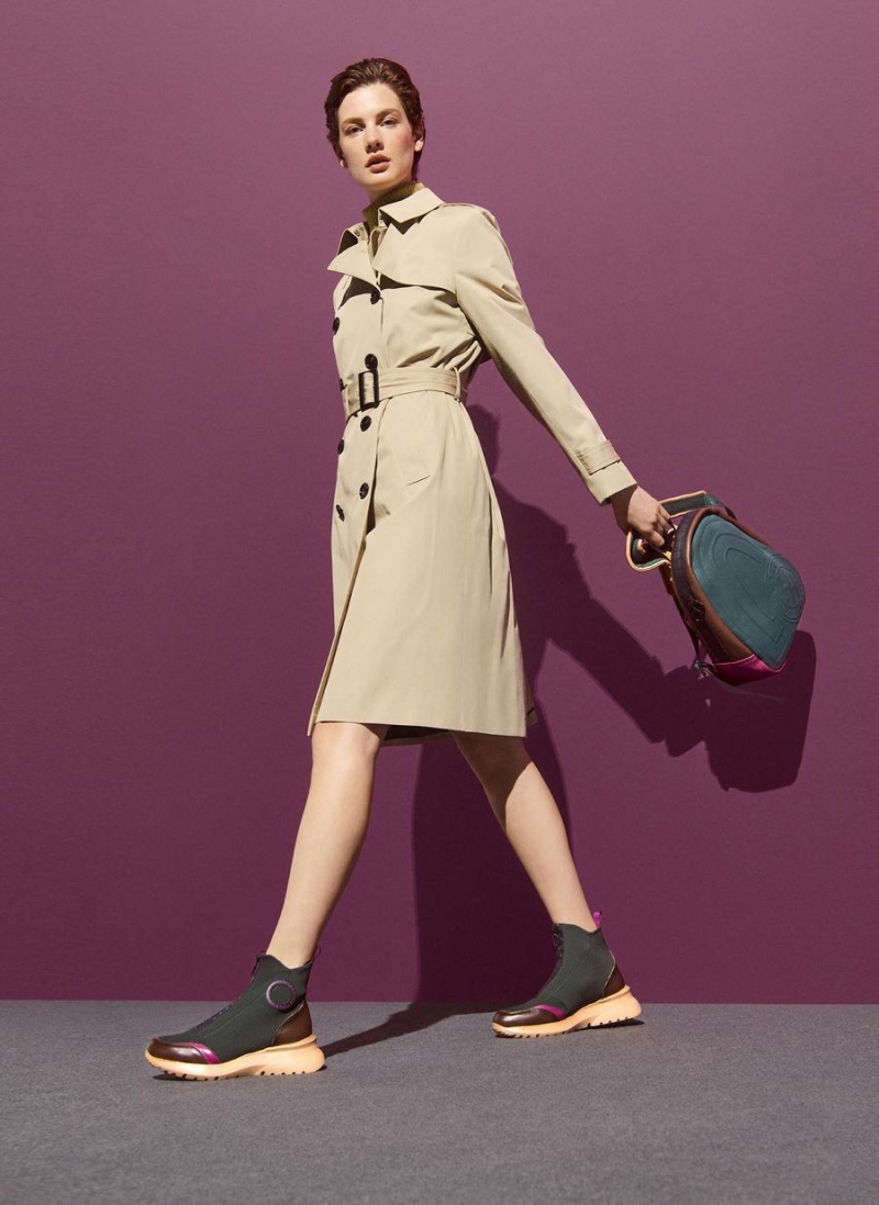 Hispanitas Backpack Női Táskák Zöld Barna Lila | XJI4835IC