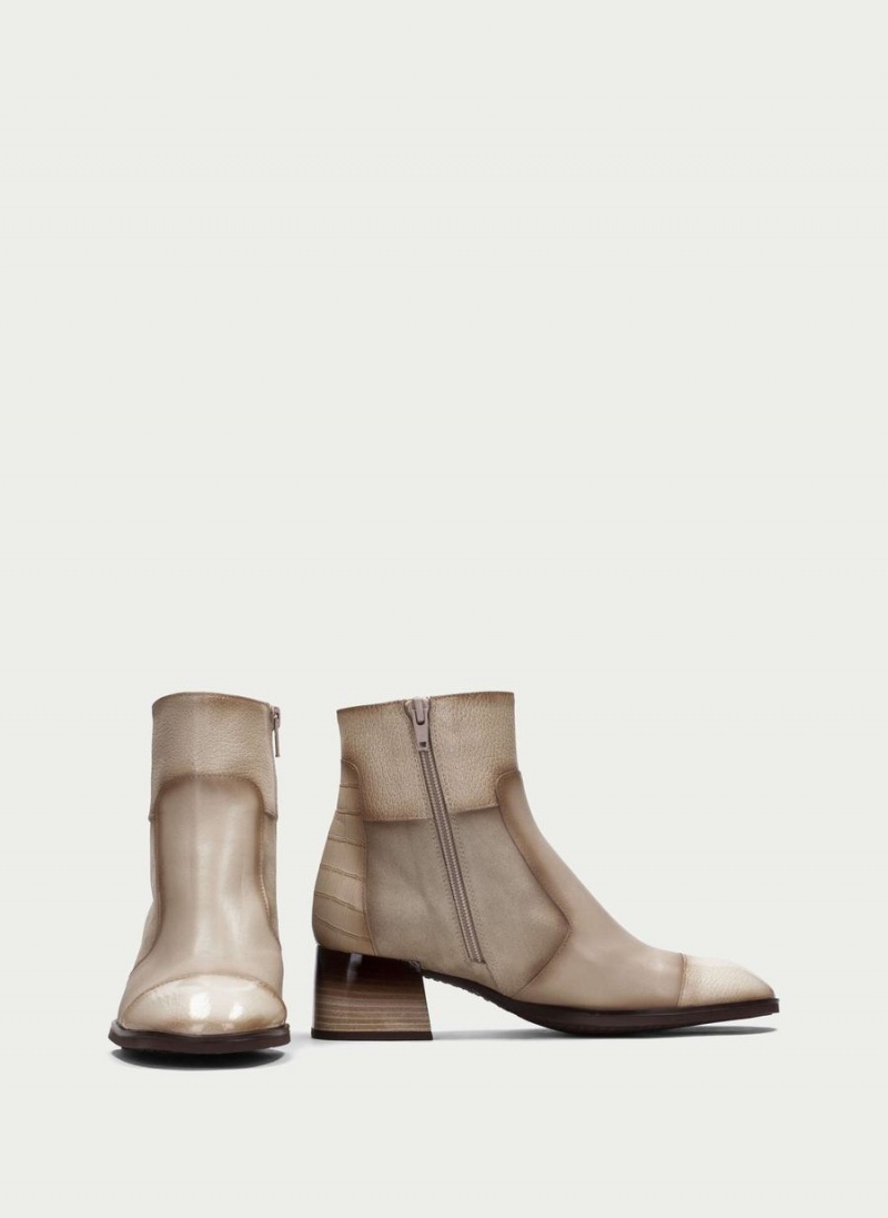 Hispanitas Charlize Női Bokacsizma Fehér | ZWB265IZ