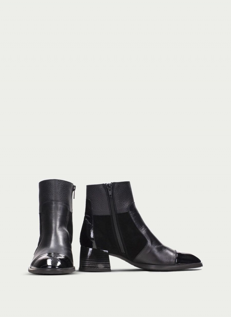 Hispanitas Charlize Női Bokacsizma Fekete | OIU3183UT