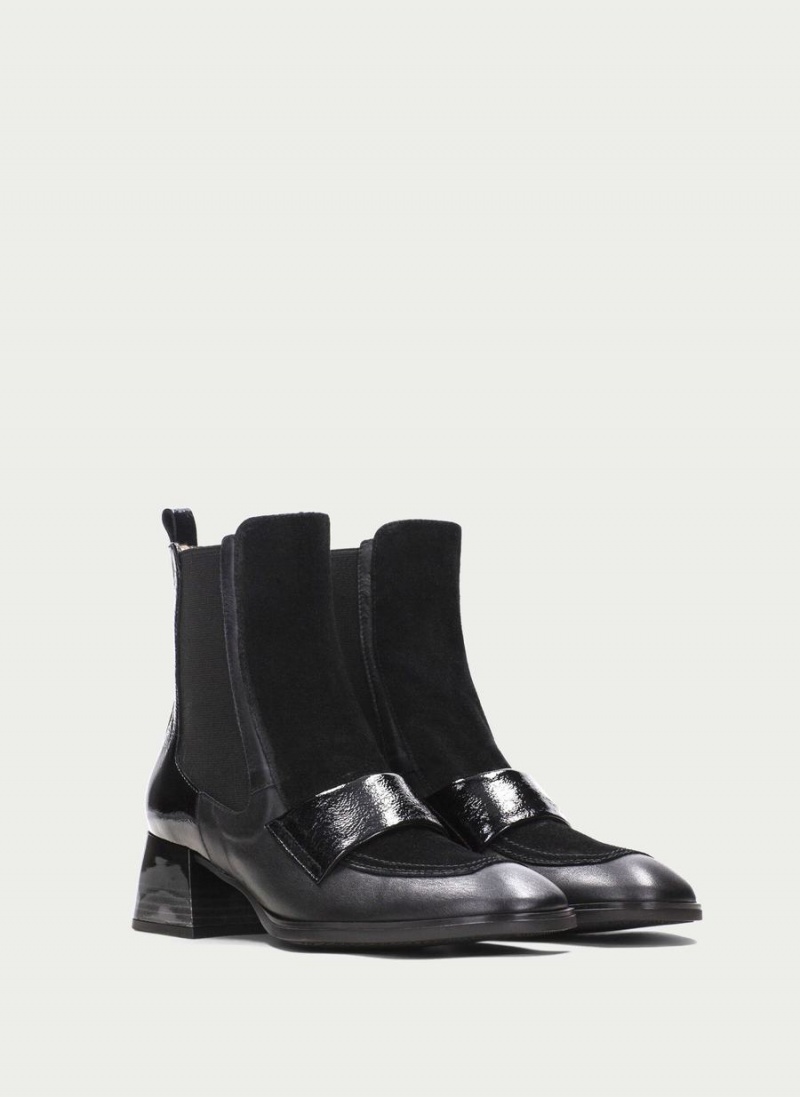 Hispanitas Charlize Női Bokacsizma Fekete | VXG9645PE