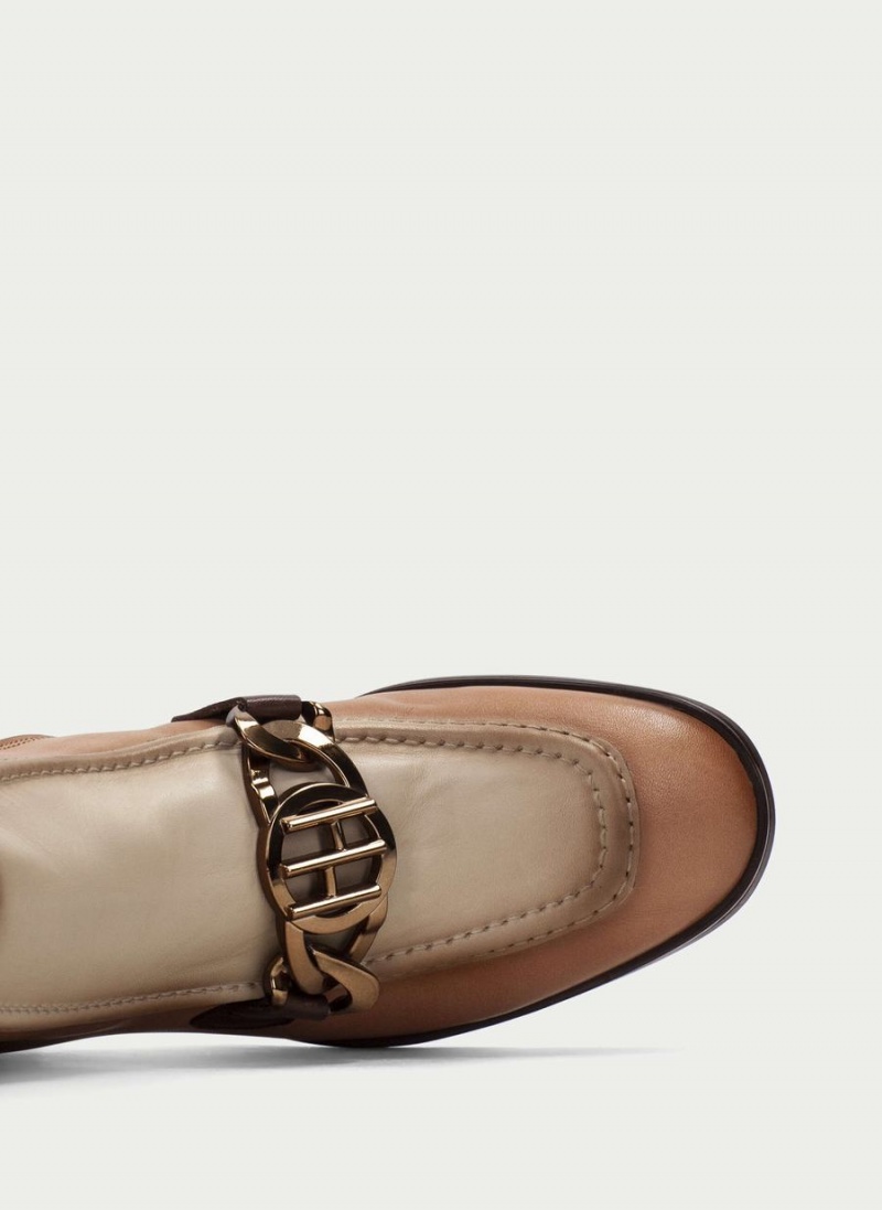 Hispanitas Charlize Női Bokacsizma Sárgabarack Fehér | RCT228CR