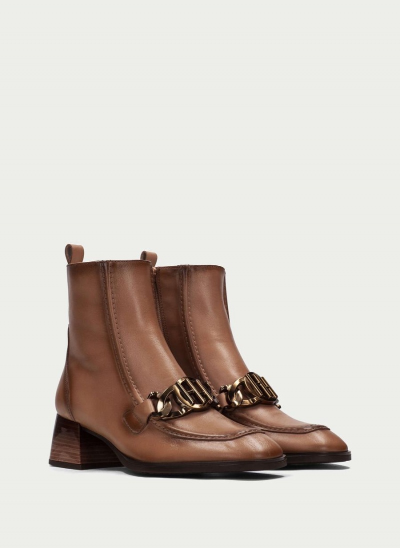 Hispanitas Charlize Női Bokacsizma Sárgabarack | QXY4136VS