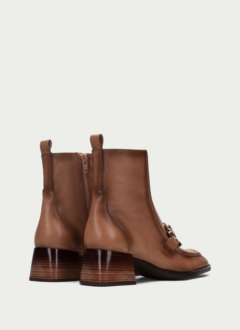 Hispanitas Charlize Női Bokacsizma Sárgabarack | QXY4136VS