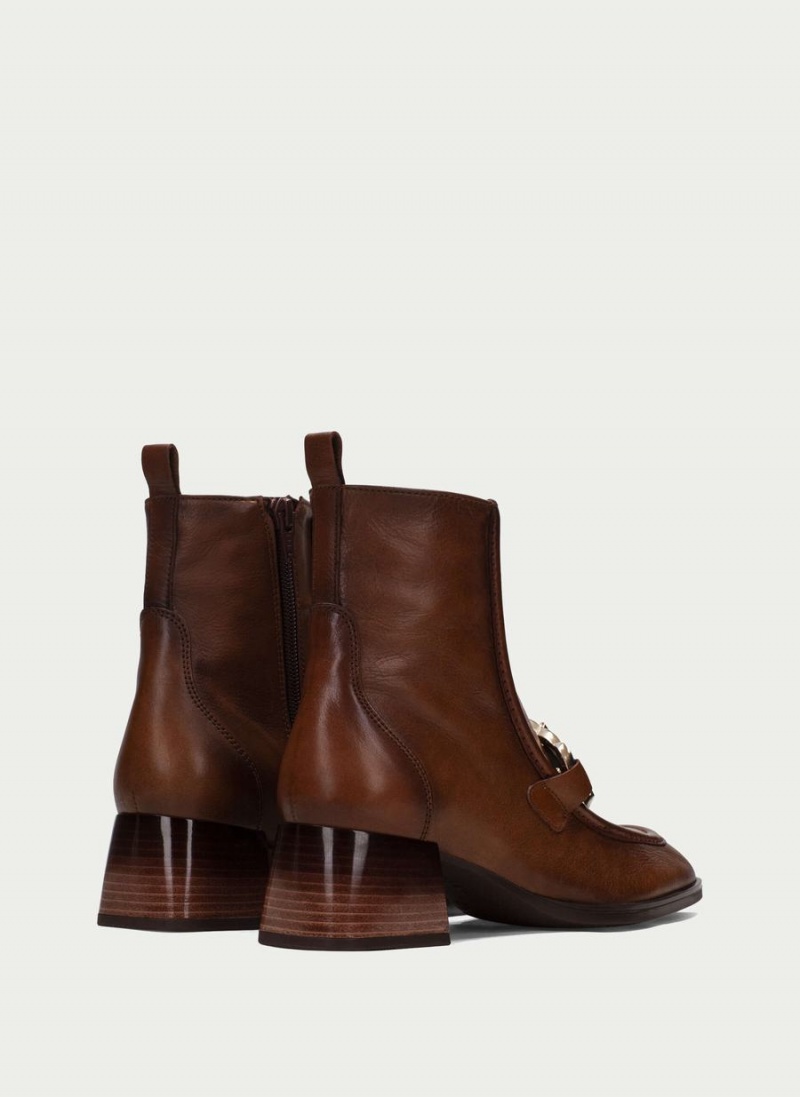 Hispanitas Charlize Női Bokacsizma Sötétbarna | WGY3928JD