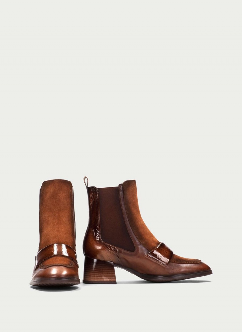 Hispanitas Charlize Női Bokacsizma Sötétbarna | WPE9924BL