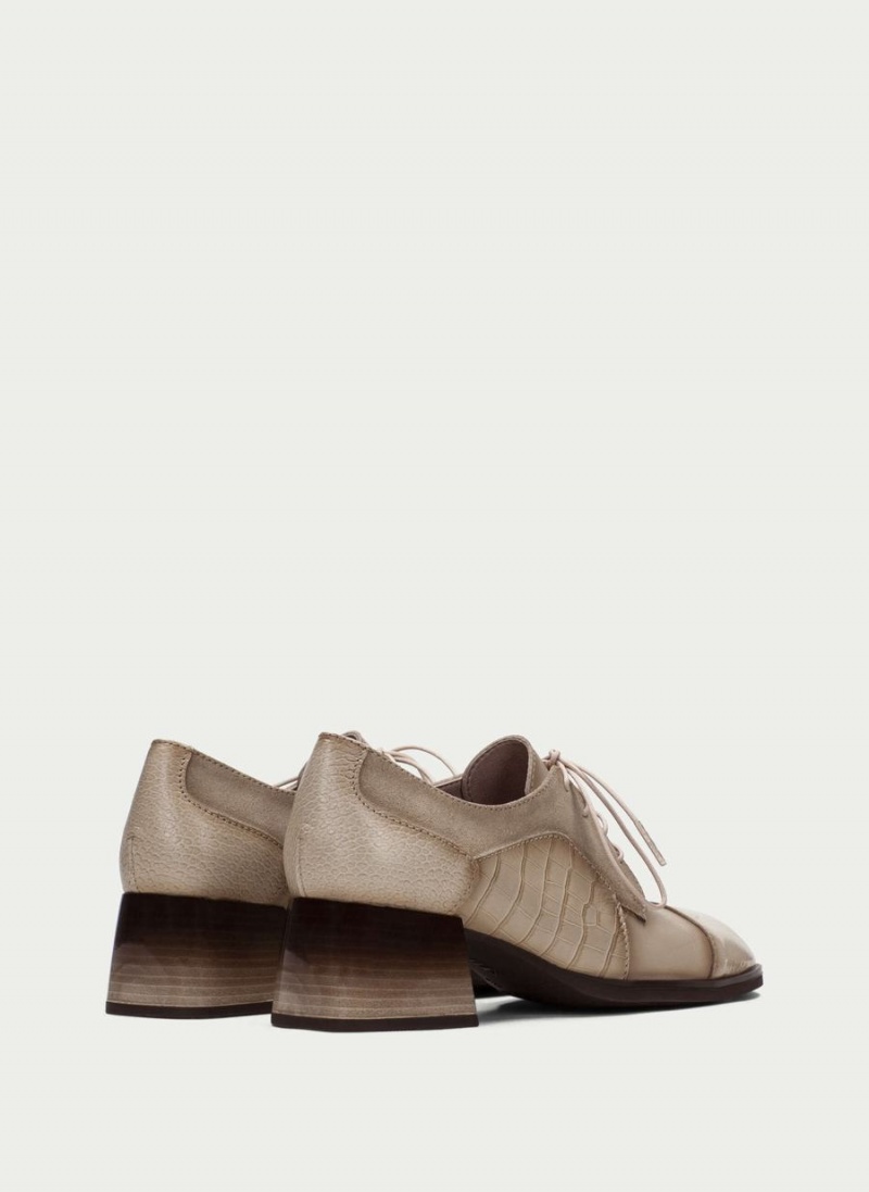 Hispanitas Charlize Női Derby Cipő Fehér | BQJ528OC