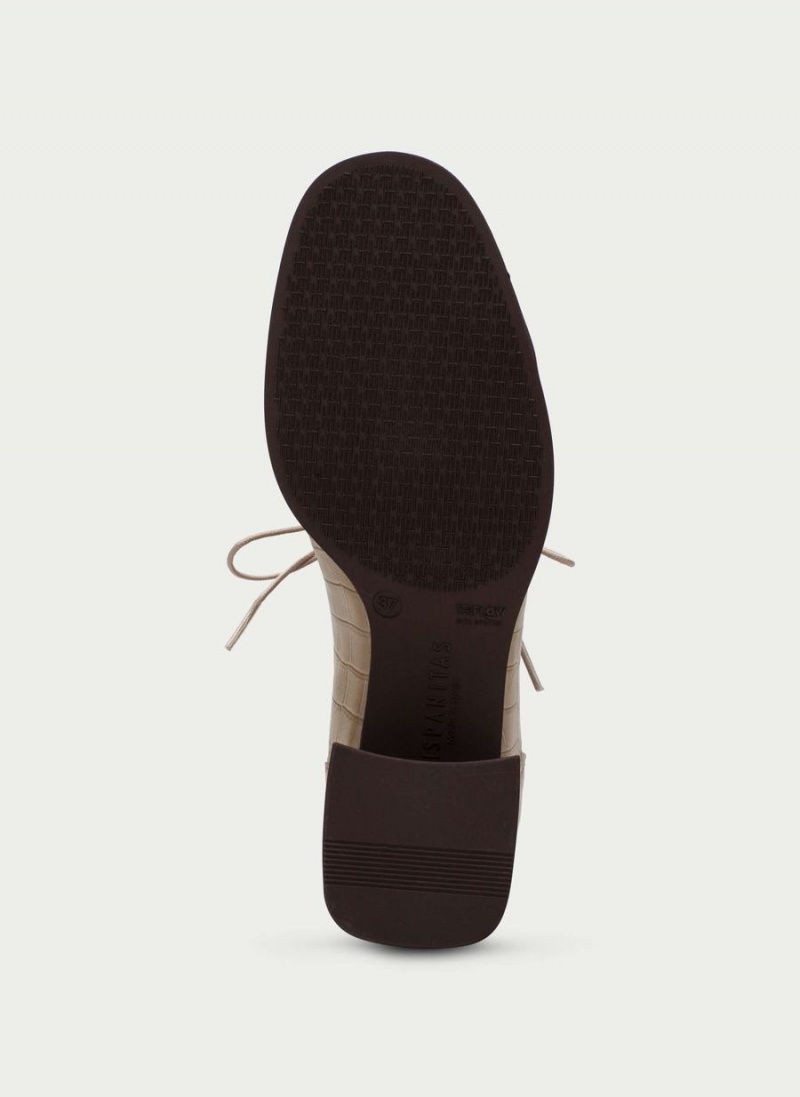 Hispanitas Charlize Női Derby Cipő Fehér | BQJ528OC