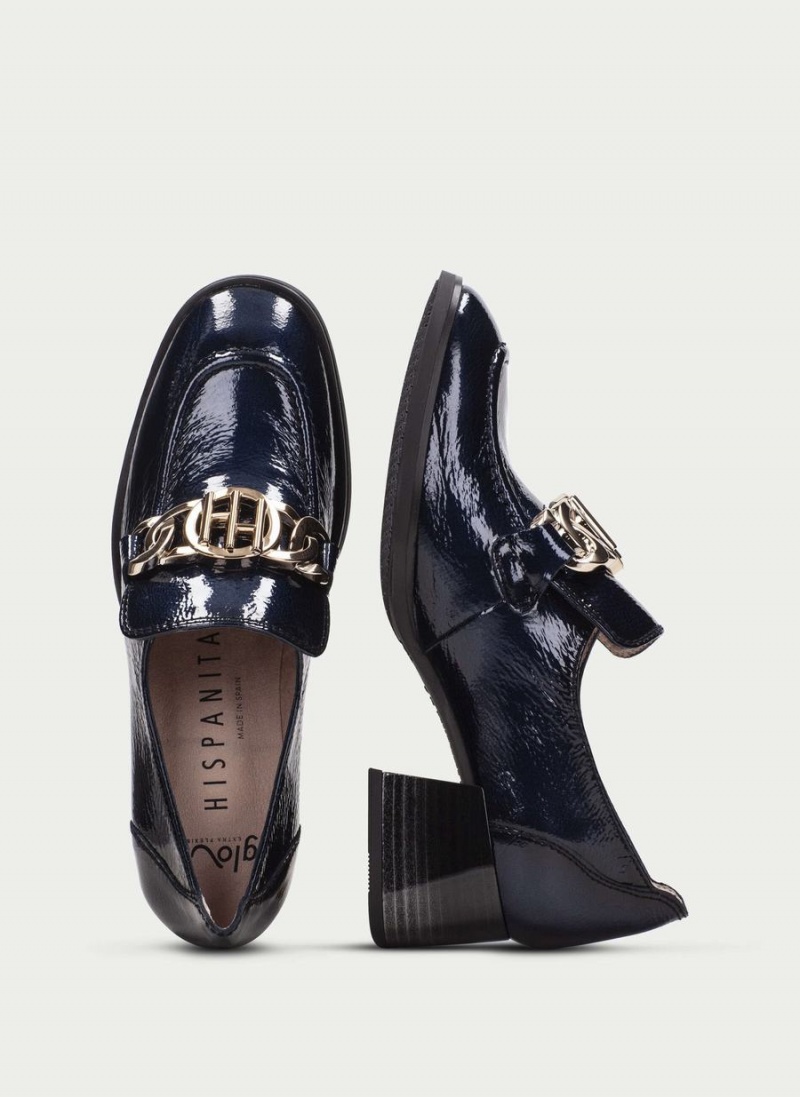 Hispanitas Charlize Női Loafers Sötétkék Kék | SNV7257ZP