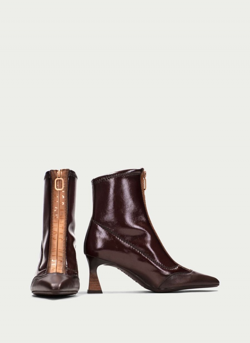 Hispanitas Dalia Női Bokacsizma Barna | PLM5483VA