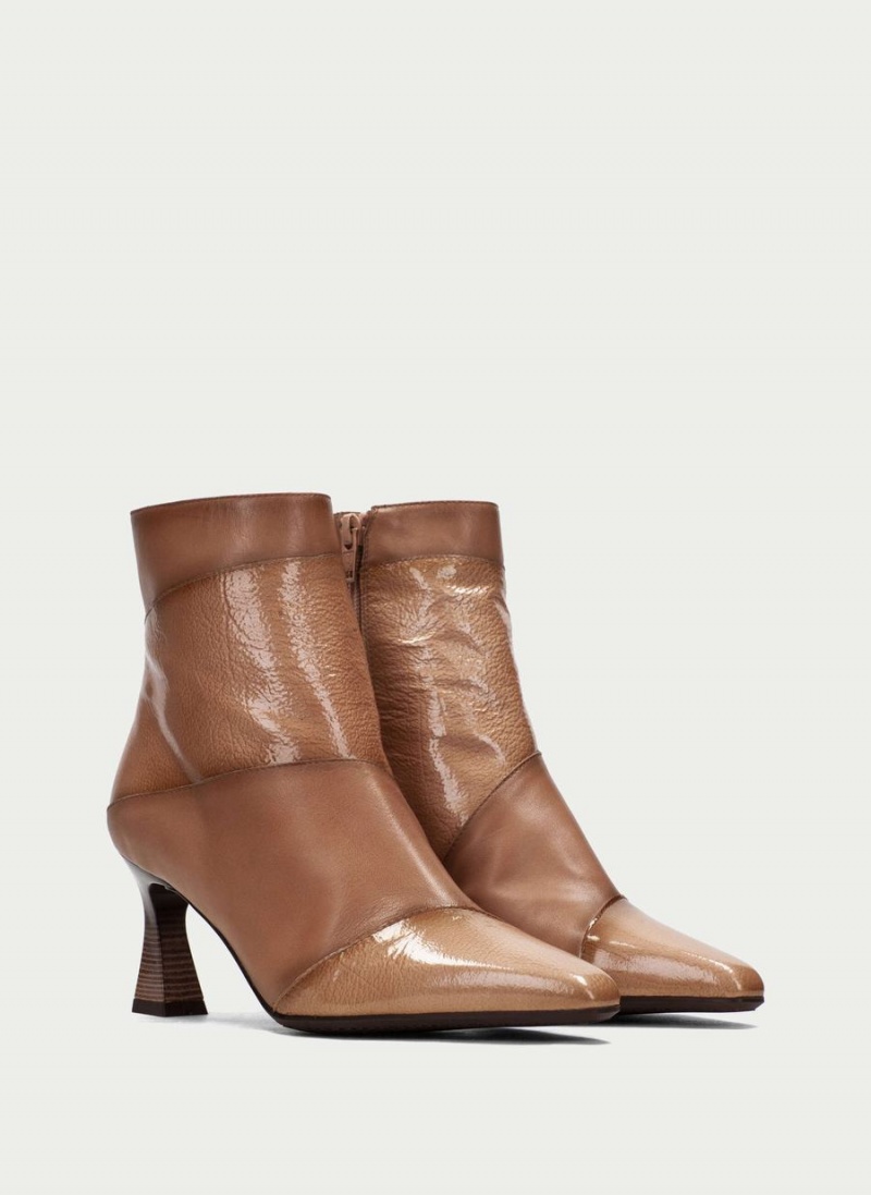 Hispanitas Dalia Női Bokacsizma Sárgabarack | NEJ4725UP