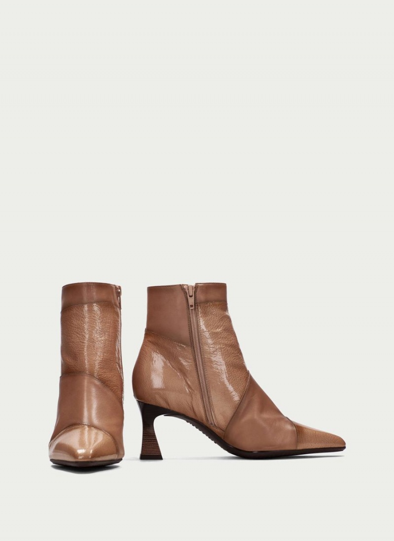 Hispanitas Dalia Női Bokacsizma Sárgabarack | NEJ4725UP