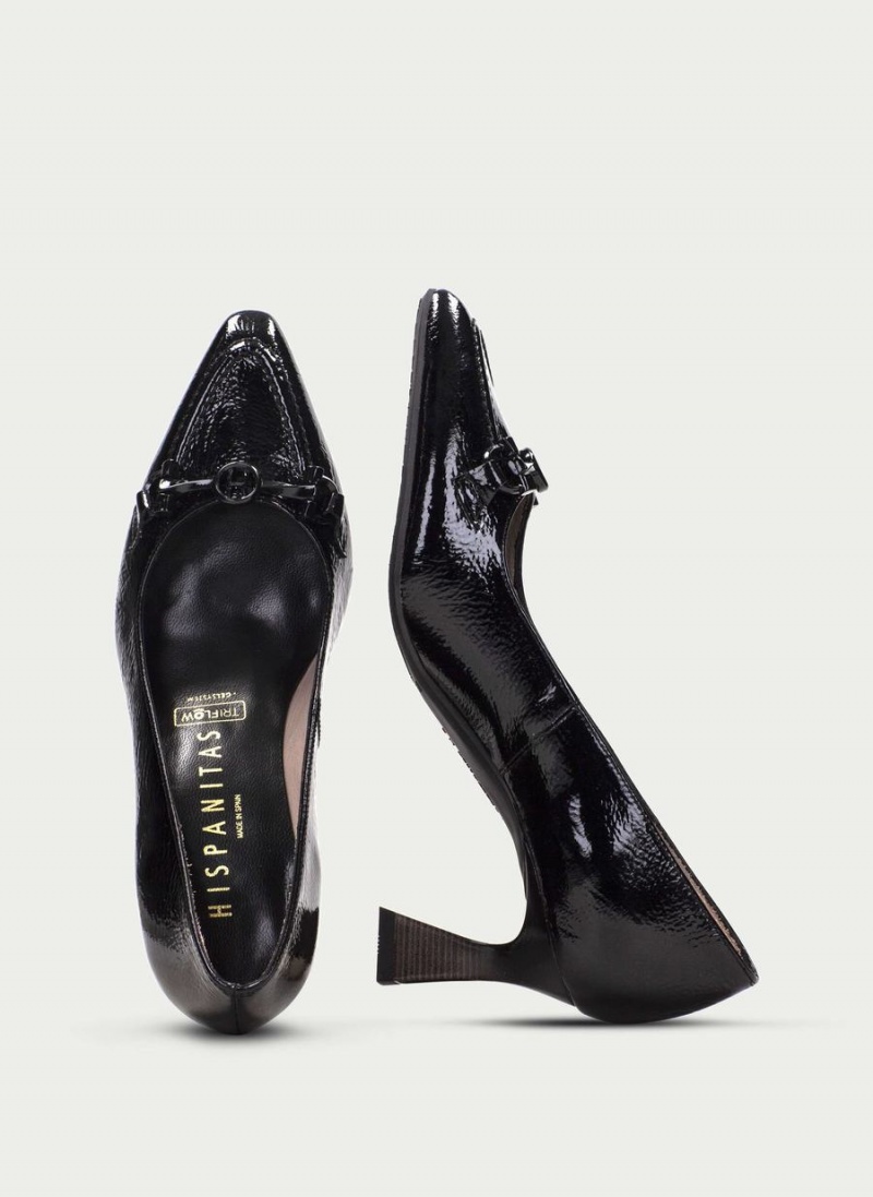 Hispanitas Dalia Női Magassarkú Fekete | TZX6178JE