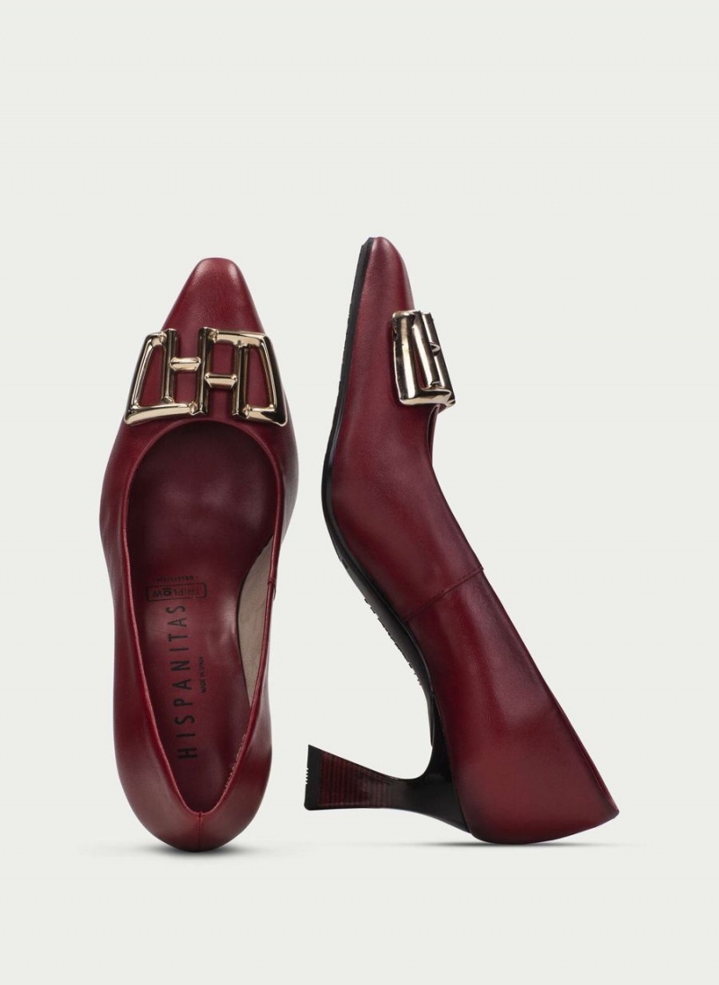Hispanitas Dalia Női Magassarkú Piros | EGB6883ZI