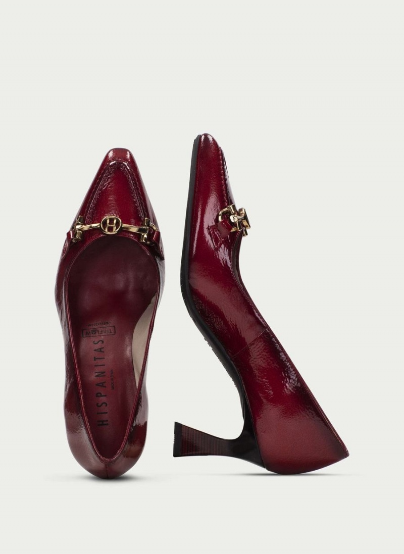Hispanitas Dalia Női Magassarkú Piros | JGA8656ZE
