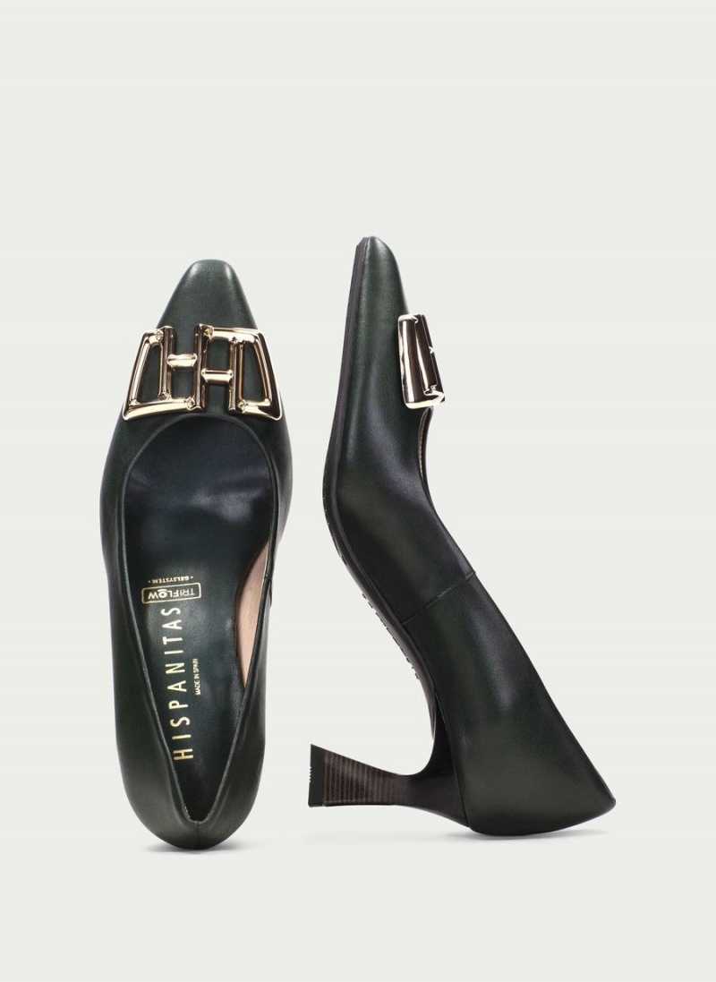 Hispanitas Dalia Női Magassarkú Zöld | NQS5356SD