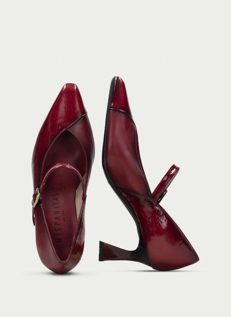 Hispanitas Dalia Női Mary Jane Cipő Piros | CKI4765QX