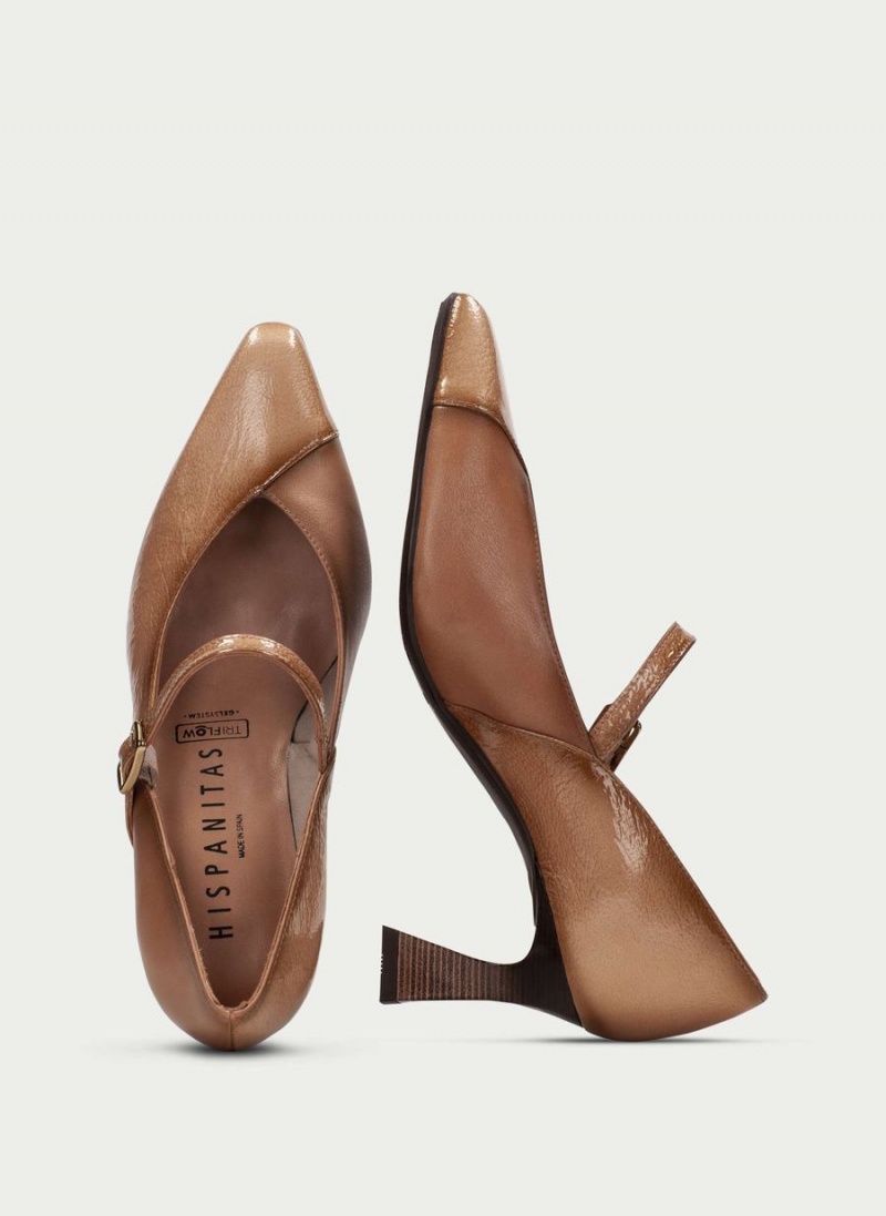 Hispanitas Dalia Női Mary Jane Cipő Sárgabarack | YUU7946EI