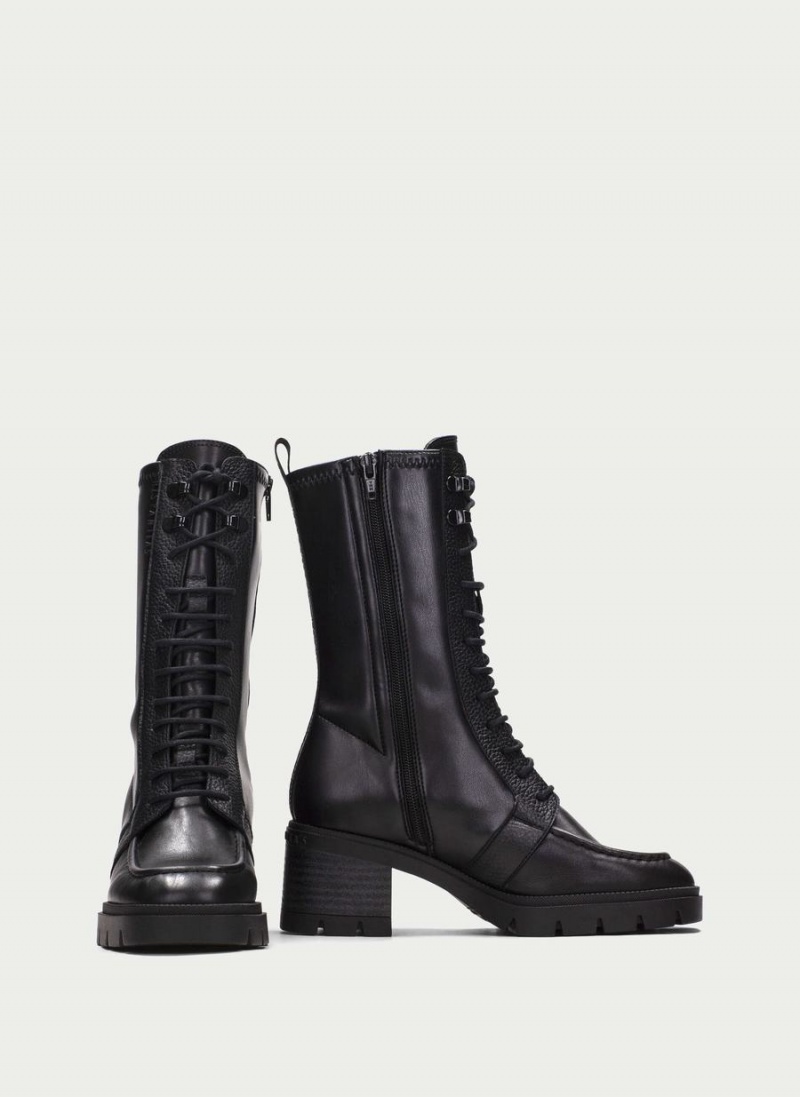 Hispanitas Everest Női Fűzős Csizma Fekete | GOW2685AC