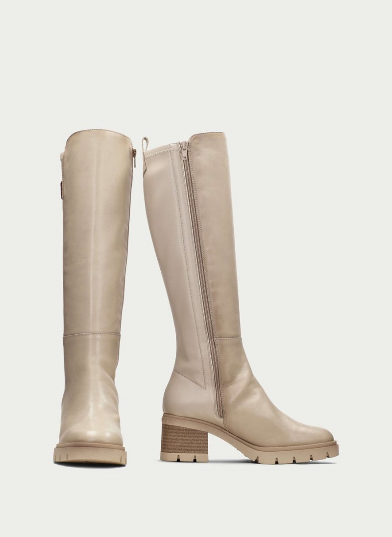 Hispanitas Everest Női Térdig Érő Csizma Fehér | ICX2962PA