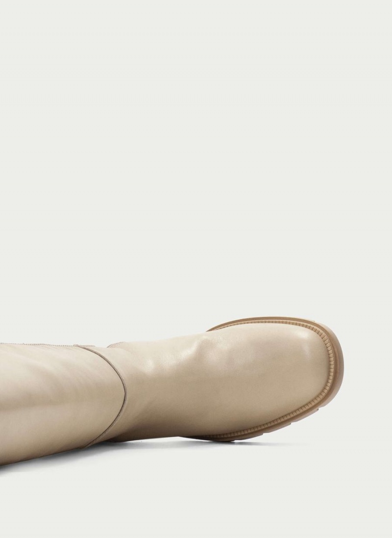 Hispanitas Everest Női Térdig Érő Csizma Fehér | ICX2962PA