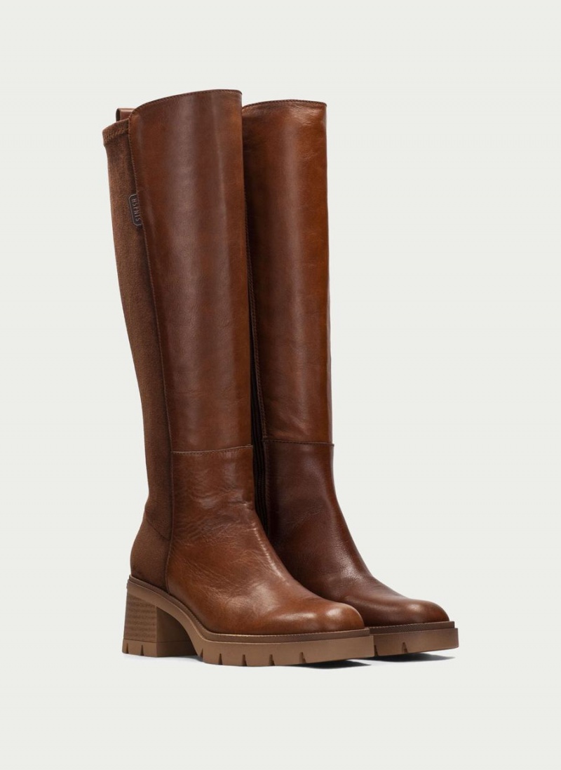 Hispanitas Everest Női Térdig Érő Csizma Sötétbarna | NGN7556HM