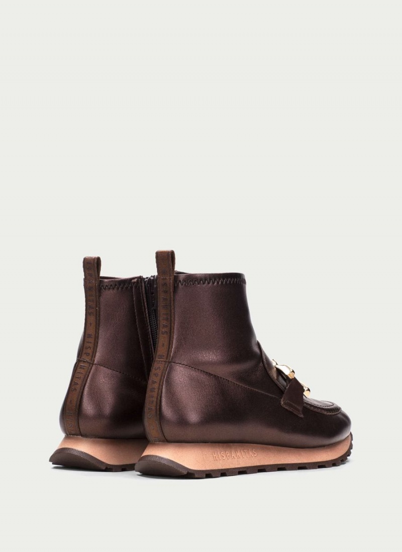 Hispanitas Loira Női Bokacsizma Sport Barna | BCS5678YC