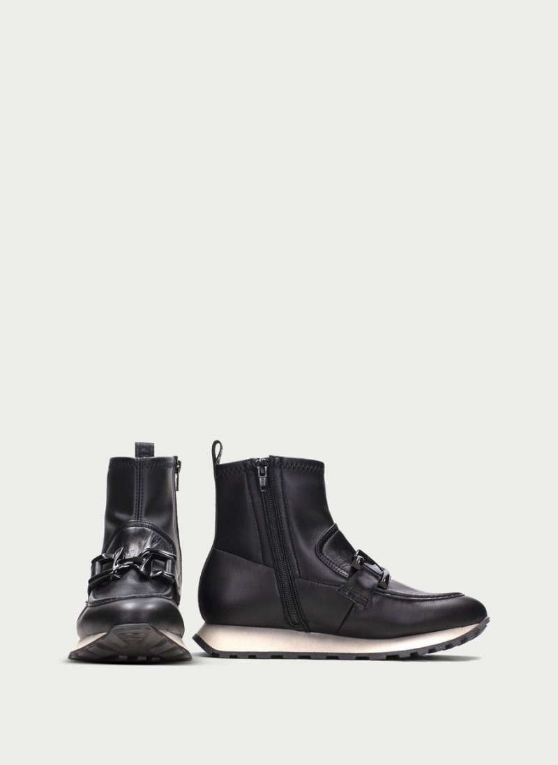 Hispanitas Loira Női Bokacsizma Sport Fekete | SHW2742YC