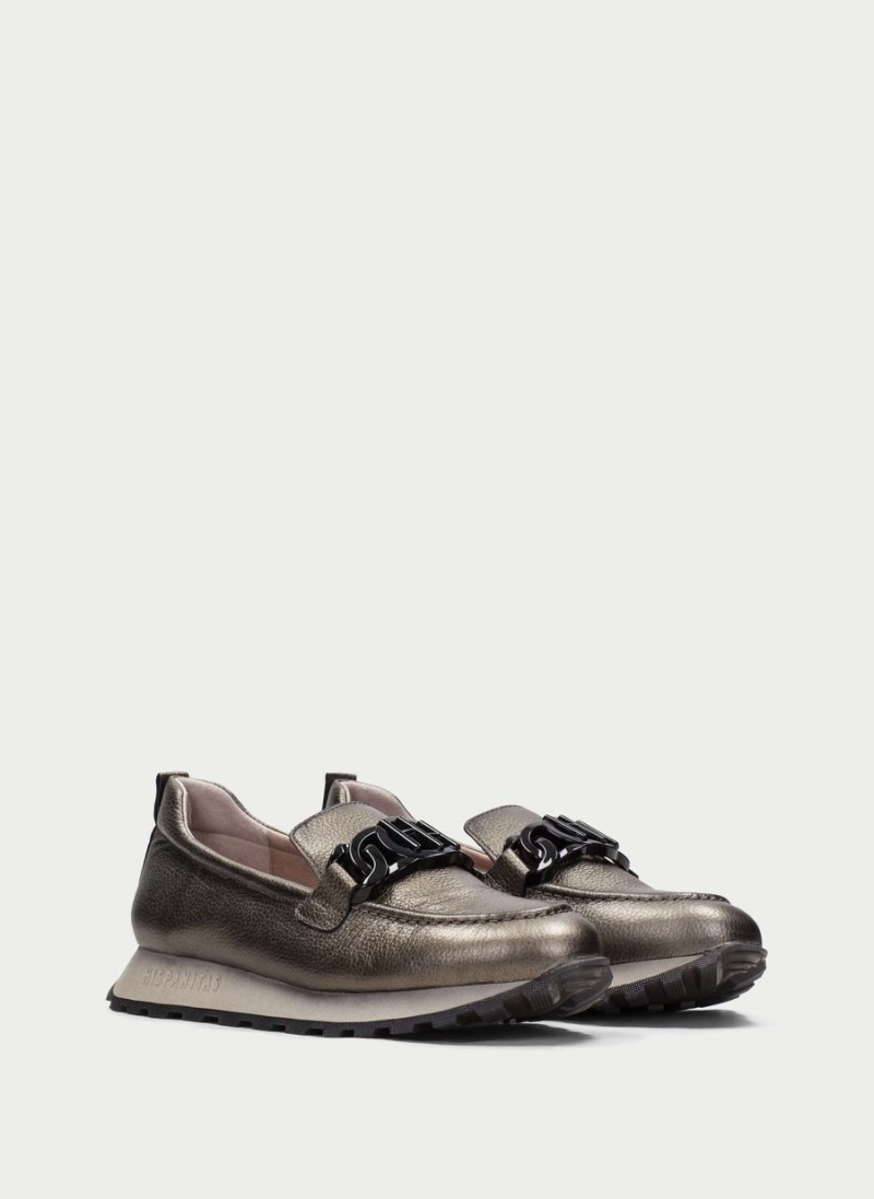 Hispanitas Loira Női Loafers Titán | LIB7547IO