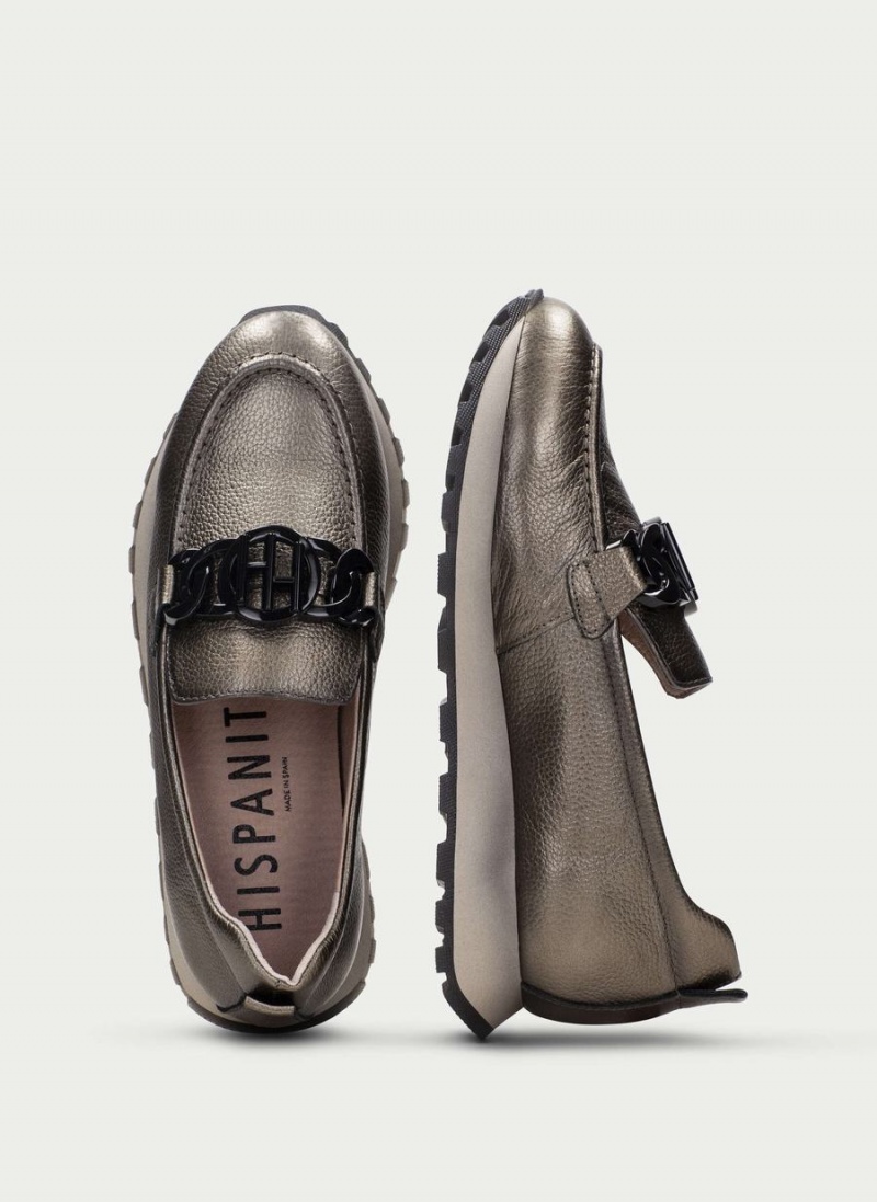 Hispanitas Loira Női Loafers Titán | LIB7547IO