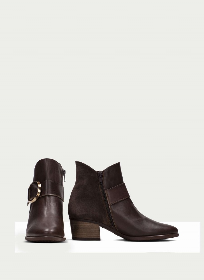 Hispanitas Madeira Női Bokacsizma Barna | NPN564LS