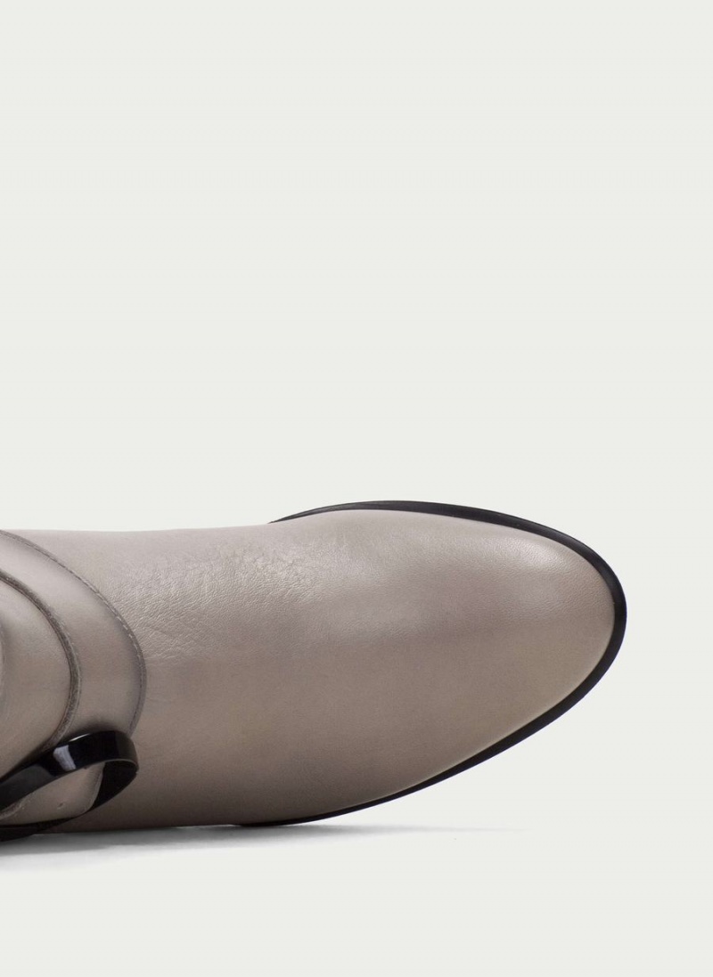 Hispanitas Madeira Női Bokacsizma Szürke Barna | IHS11MT