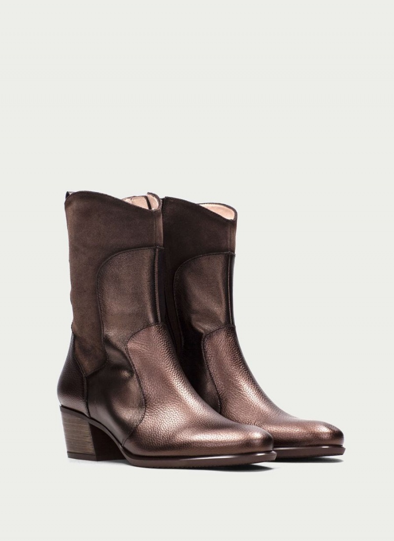 Hispanitas Madeira Női Western Csizma Barna | UIP7755FP